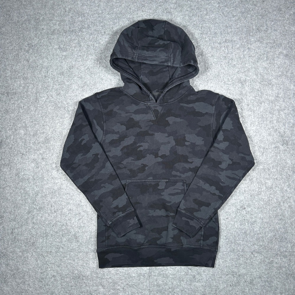 Lululemon All yours Hoodie Fleece Womens 4 Camo Deep coal Pullover athleisure